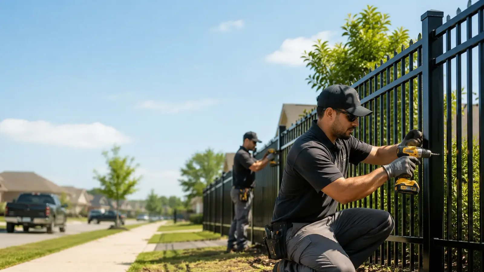 Metal Fence Installation in Zionsville, PA